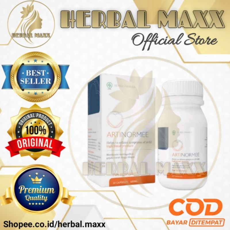 ARTINORMEE ASLI ORIGINAL - ARTINORMEE OBAT HIPERTENSI SOLUSI ATASI DARAH TINGGI JANTUNG STROKE DIJAM