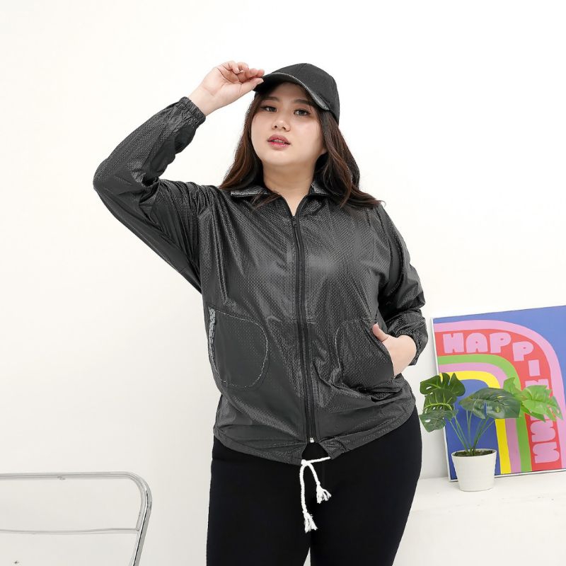 Jaket Sauna Roduta RunBlack (Jaket Saja)