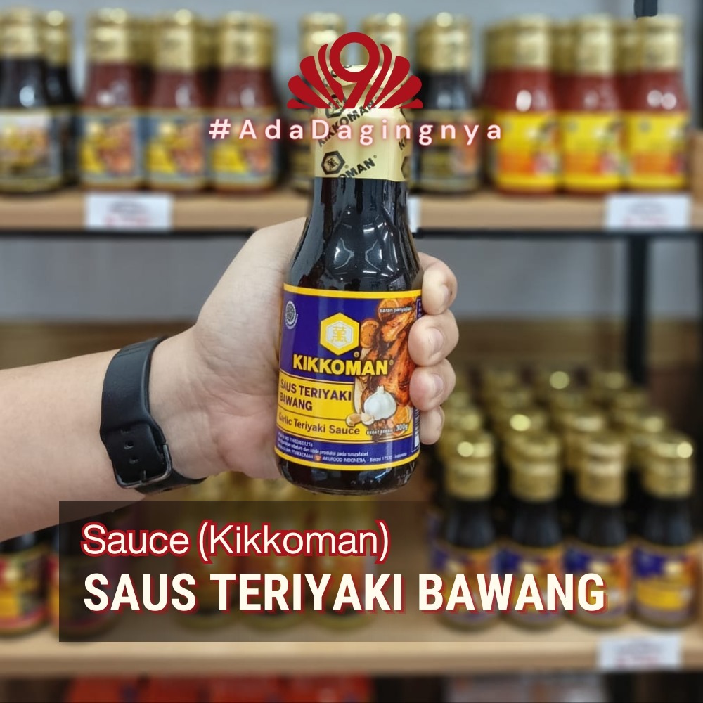 

Kikkoman Garlic Teriyaki/Saus Teriyaki Bawang-300gram