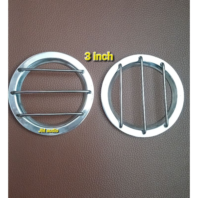 Griil speaker 3 inch pelindung speaker 1set 2pcs kiri dan kanan