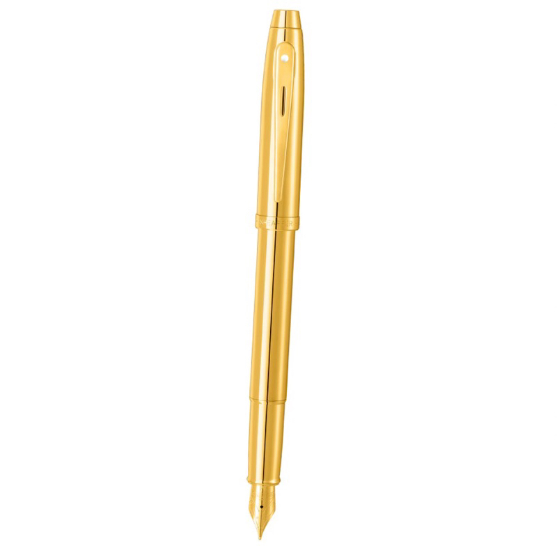 

Sheaffer® SGC 100 Glossy PVD Gold With PVD Gold Trim Fountain Pen