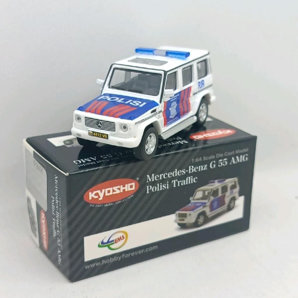 K07021H3 - KYOSHO DIECAST MERC G 55 AMG TRAFFIC POLICE