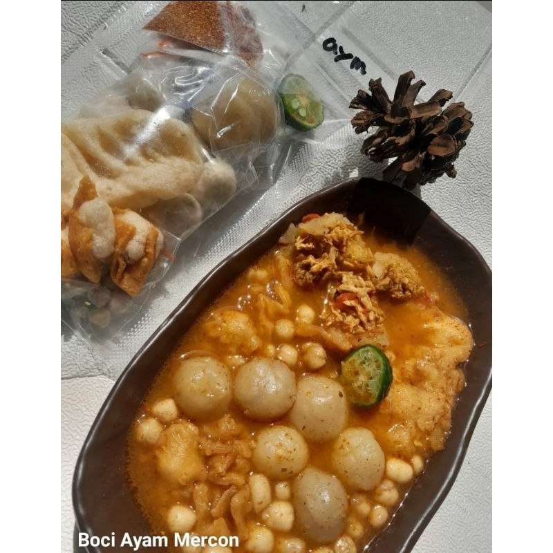 

BASO ACI TULANG RANGU / AYAM MERCON / TETELAN MERCON