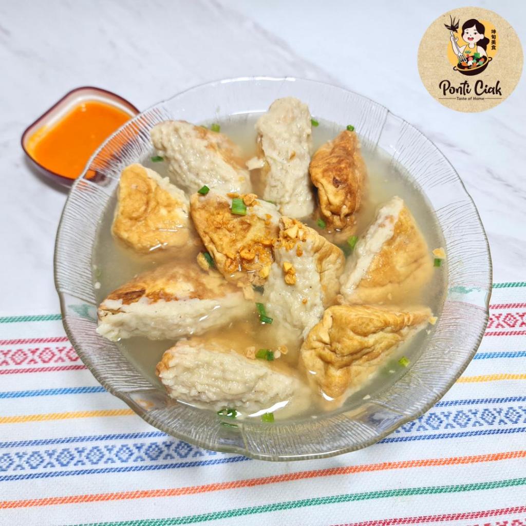 

Bakso Tahu isi 10 khas Pontianak Frozen - Tahu Bakso Ayam - Yong tofu Homemade.