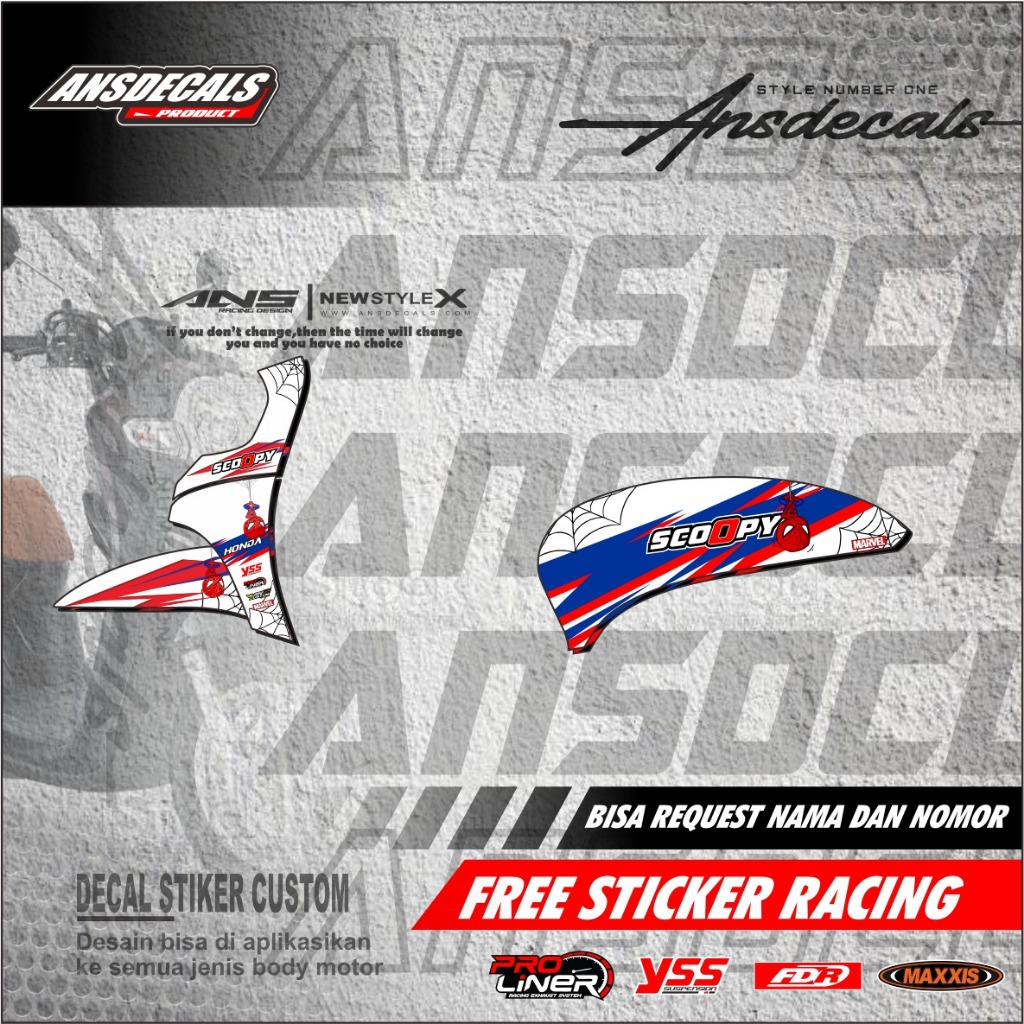 Striping scoopy new 2023