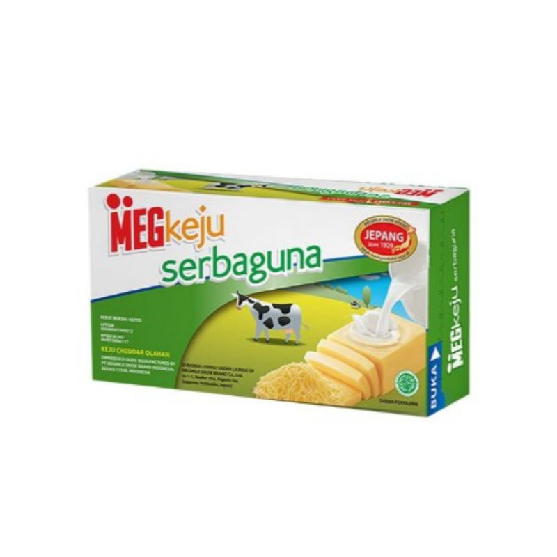 

Meg keju Cheddar serbaguna 160g