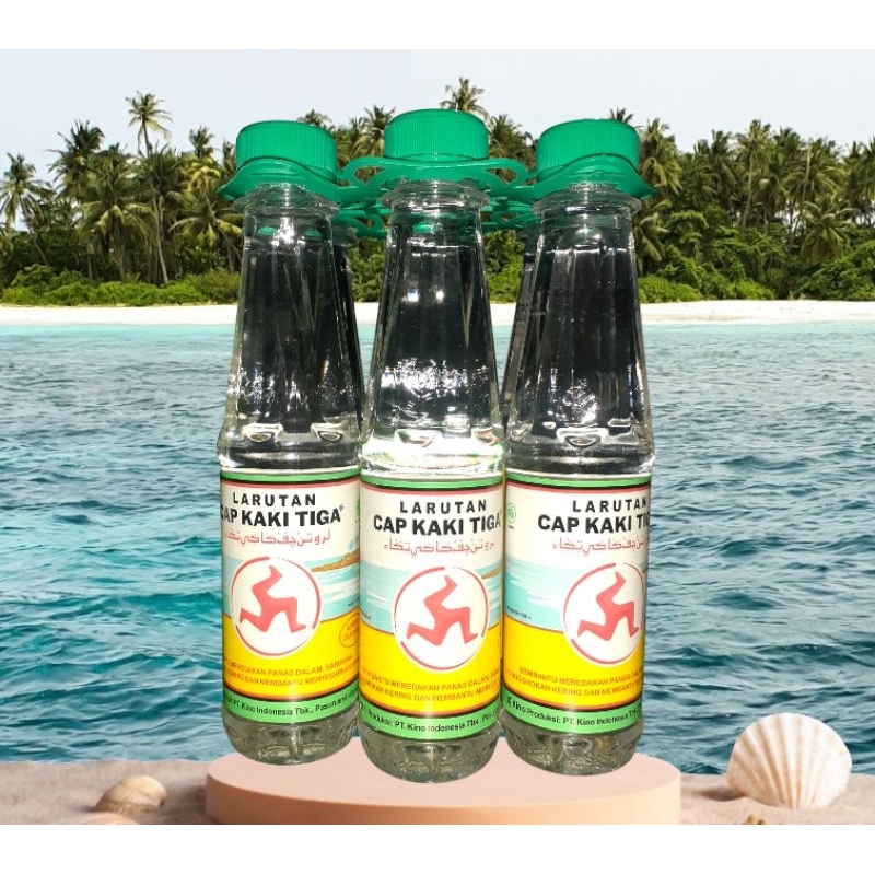 

Cap Kaki Tiga Larutan 200ml