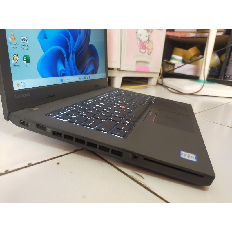 LAPTOP Lenovo ThinkPad T460p Core i5 Gen 6 Ram 8GB SSD 256GB Camera