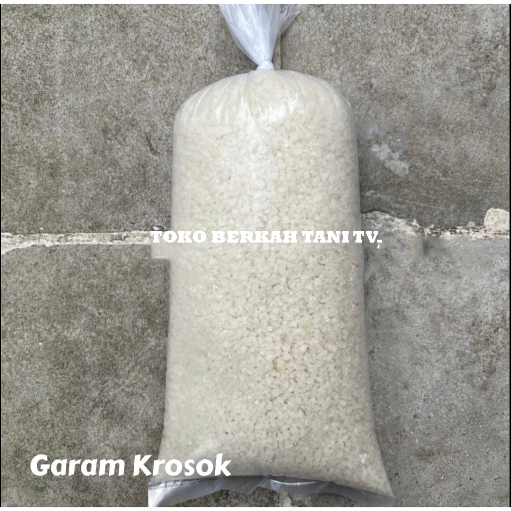 

Garam kasar 1 kg / Garam krosok non yodium pupuk pertanian