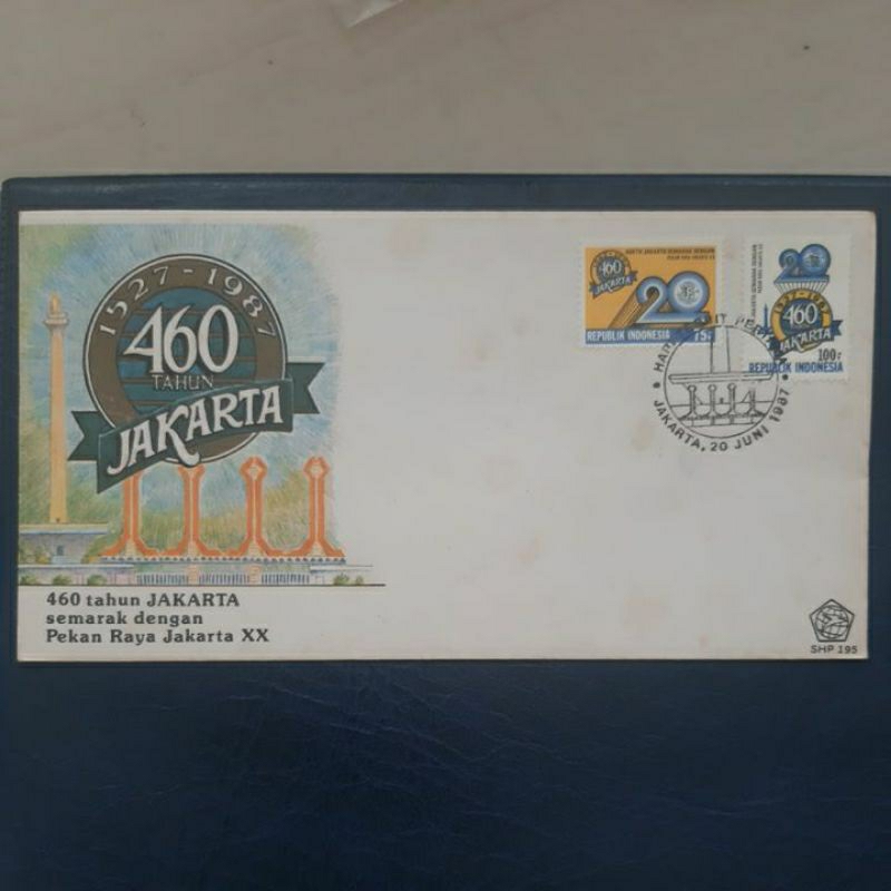 

Perangko prangko SHP Indonesia 460 tahun Jakarta 1527-1987