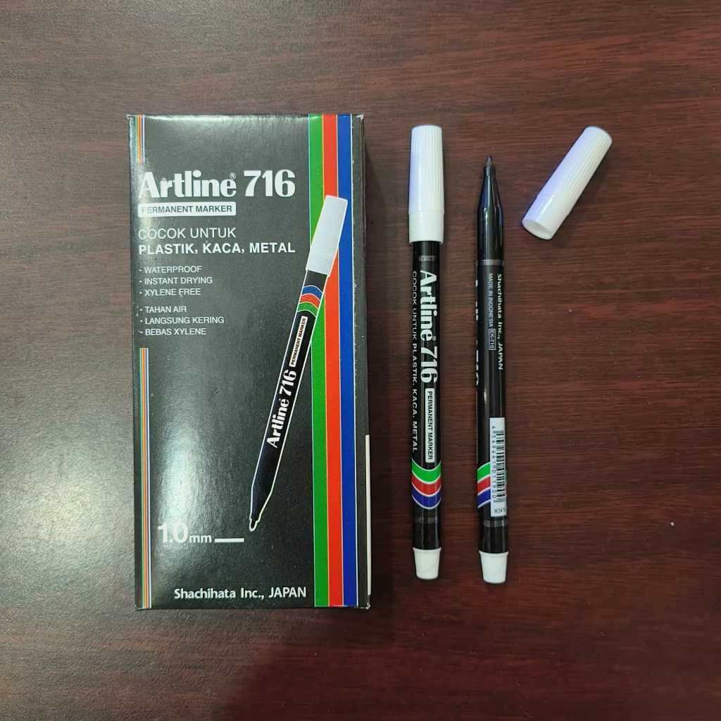 

SPIDOL ARTLINE PERMANENT MARKER EK-716 - Hitam
