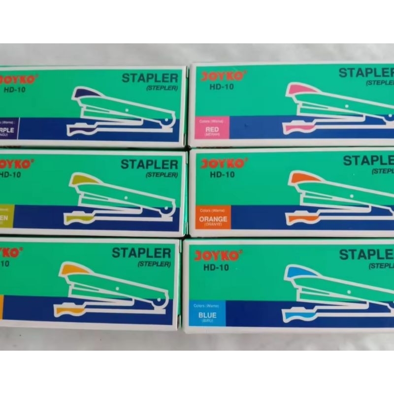 

STAPLER JOYKO Kecil HD-10 (beli 1 atau beli 6)