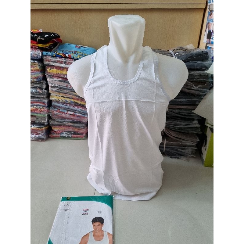 KAOS BAJU DALAM SINGLET KENSI LUX COWOK LAKI-LAKI PRIA IMPORT ADEM LEMBUT KATUN HALUS MELAR ELASTIS 