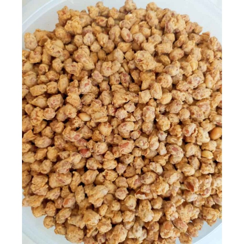 

Kacang Telur Goreng Kacang Disko Gurih Renyah Enak 100gr & 250gr Snack Cemilan Kiloan Khas Jawa Timur Jajanan Kering Madiun