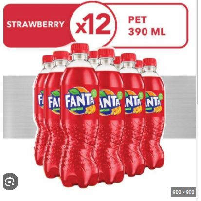 

FANTA STRAWBERRY 390 PET X12