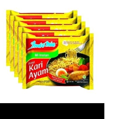 

Indomie Kari ayam 5 pcs
