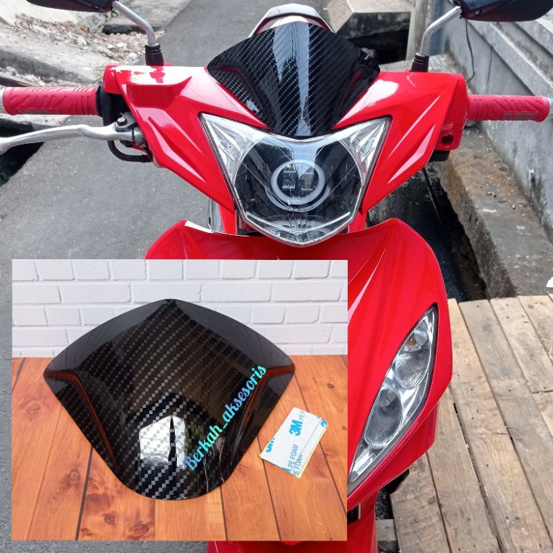 VISOR CARBON JUPITER MX 135 OLD