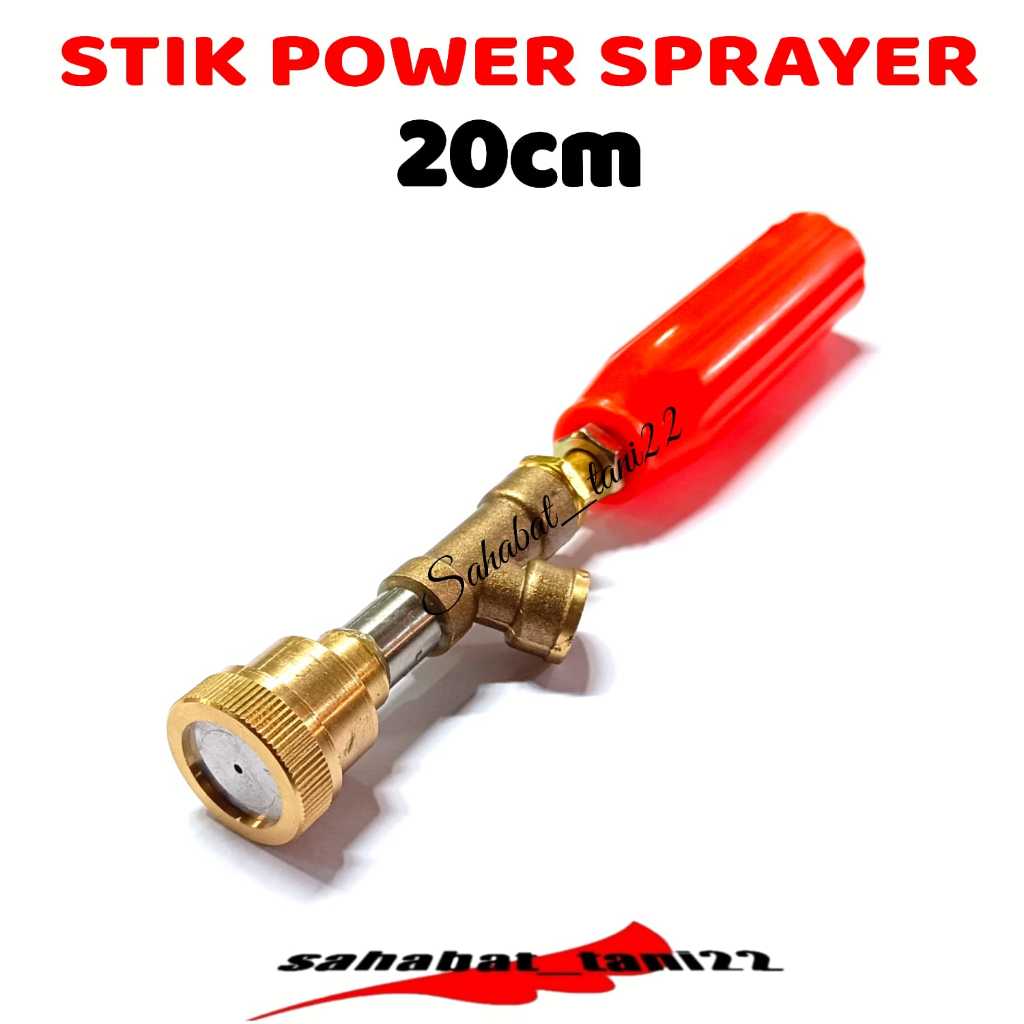 Stik stick sprayer stik power sprayer 20cm stik sprayer gun stik cuci motor kuningan