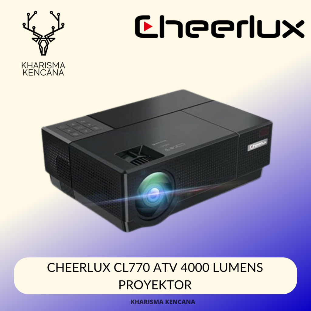 CHEERLUX CL770 ATV 4000 LUMENS PROYEKTOR