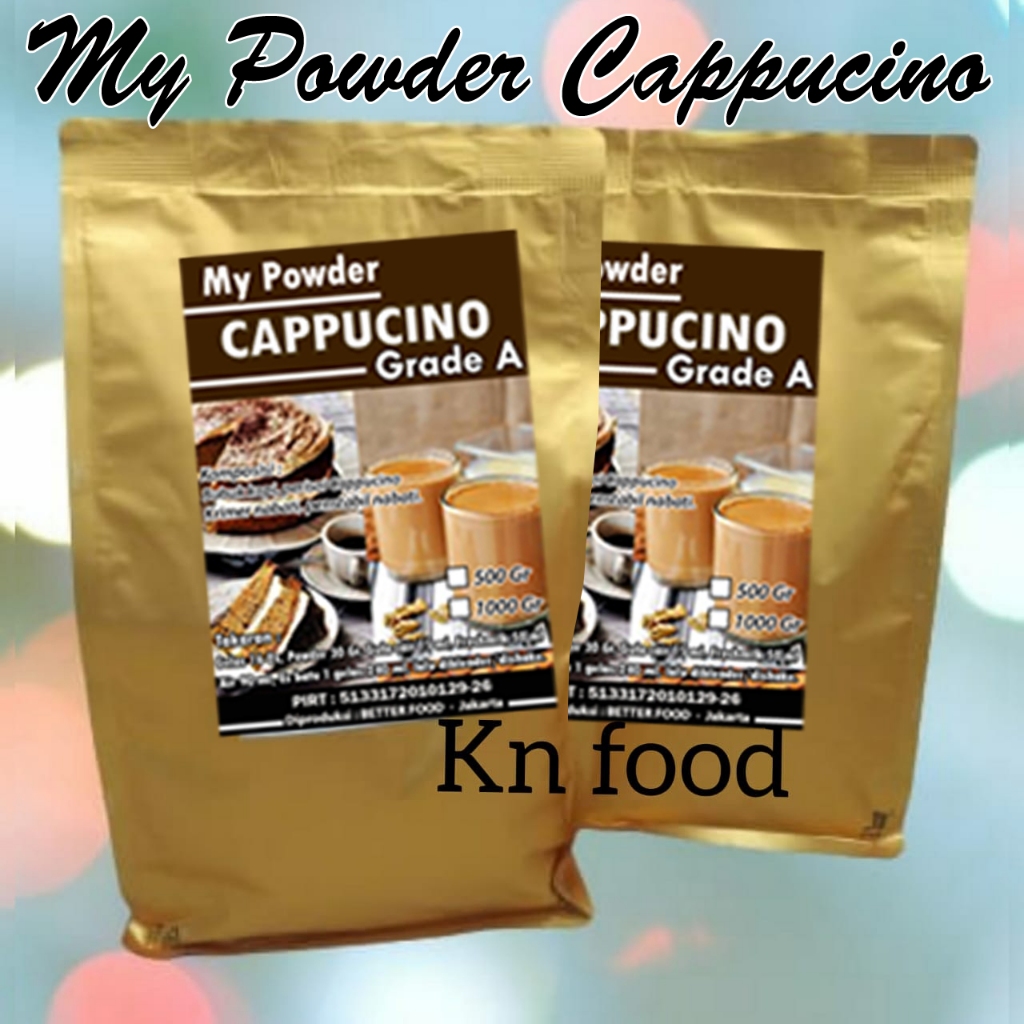 

My Powder Minuman Rasa Cappucino Grade A 1 Kg