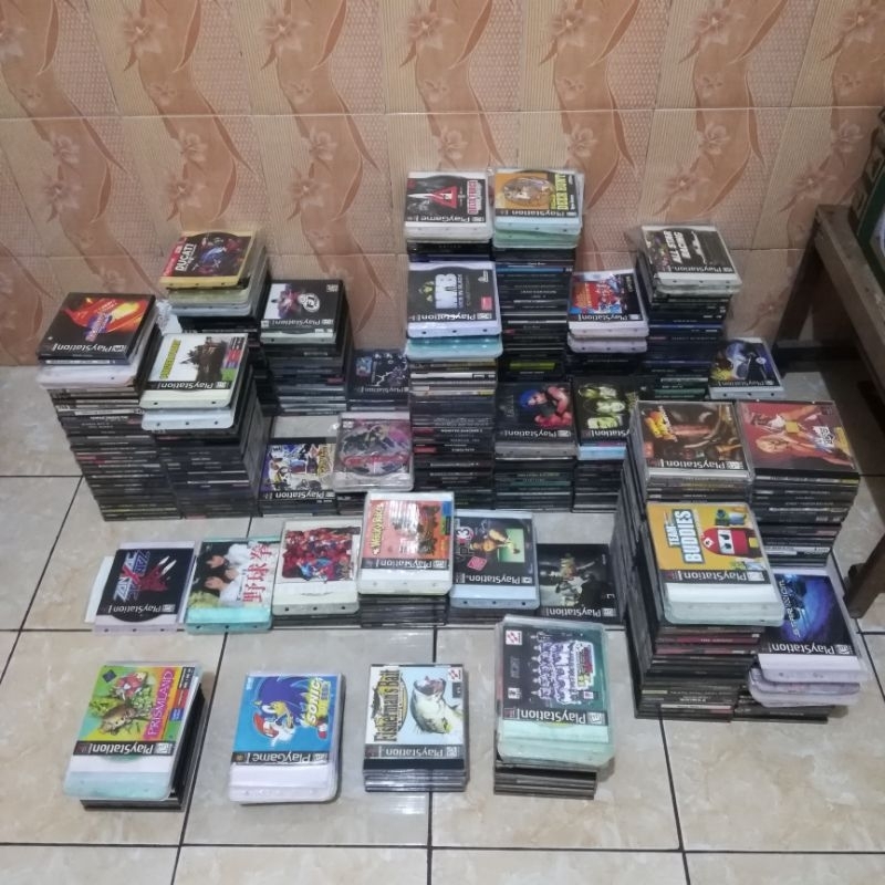 Kaset CD PS1 PSX Playstation 1 Kopab Copab
