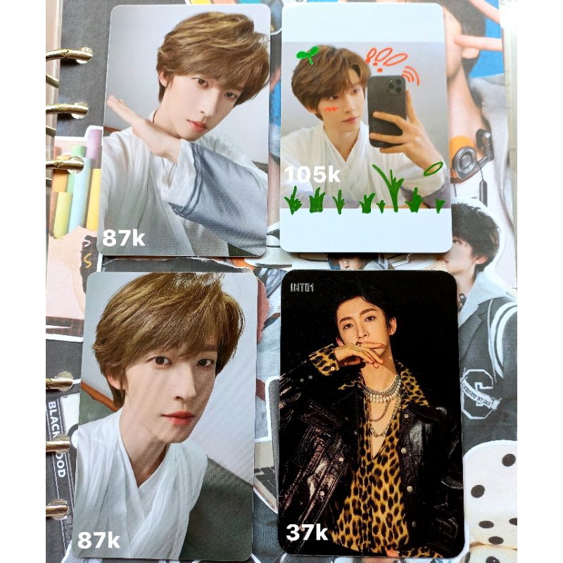 wts pc photocard into1 2nd 3rd album into the clouds liuyu solo album wendaoliu