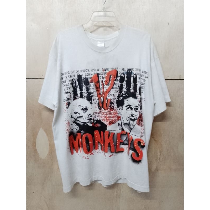 KAOS BOOTLEG 12 Monkeys Movie Heavy Cotton