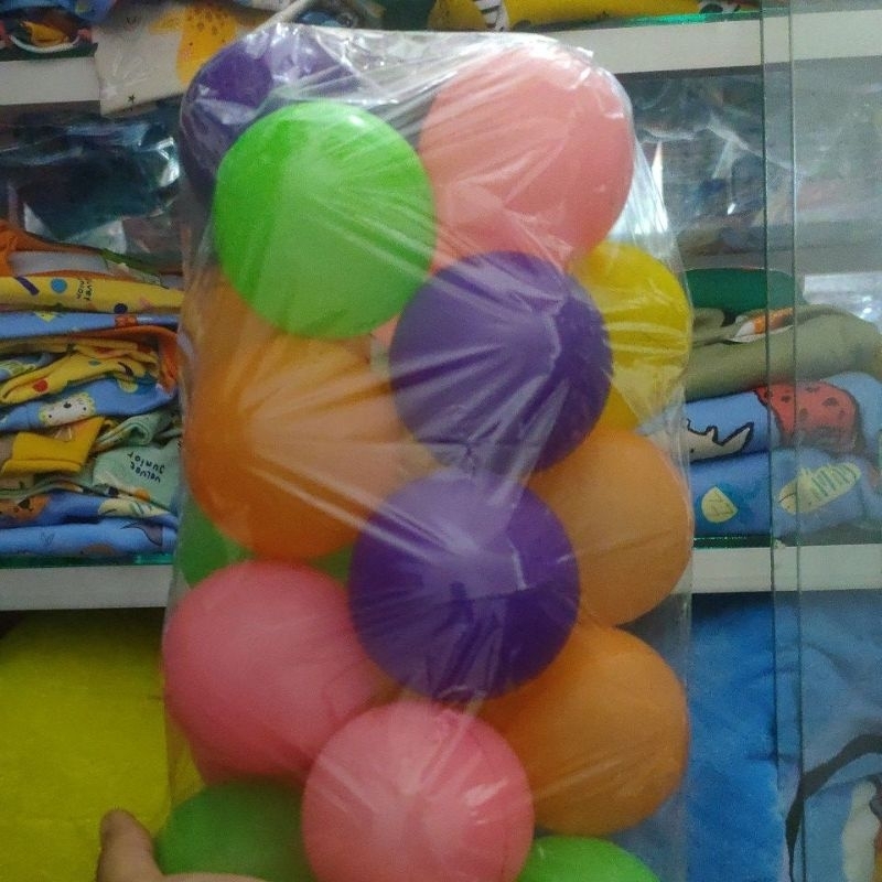 mandi bola per pcs /bola anak/bola kecil bola plastik