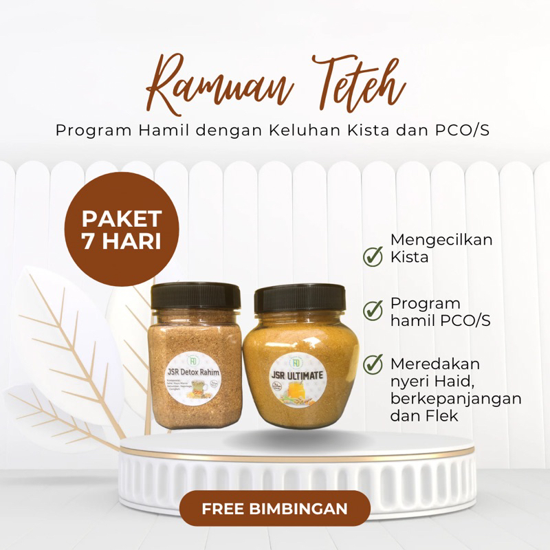 

PAKET COBAIN DULU | RAMUAN TETEH