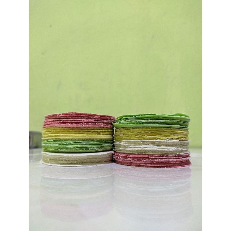 

Kulit Dimsum Rainbow Diameter 7 cm
