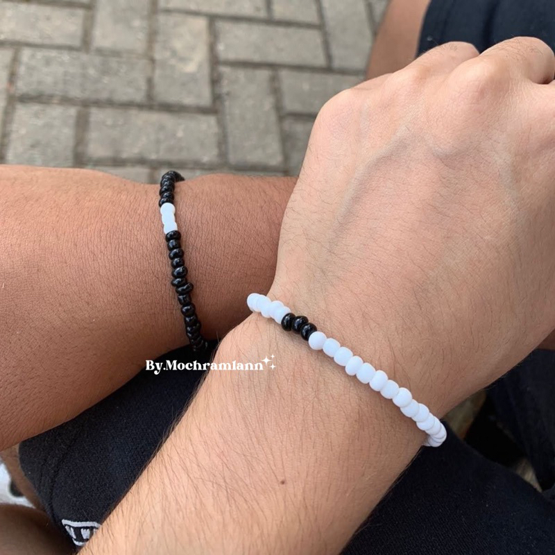 Gelang Beads Couple//Gelang Manik Couple//Gelang beads korea