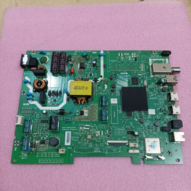 SANKEN SLE-40SH200SN - MB ORI SMART TV ANDROID TV LED SANKEN - MAINBOARD MOTHERBOARD MENBOARD MOBO B