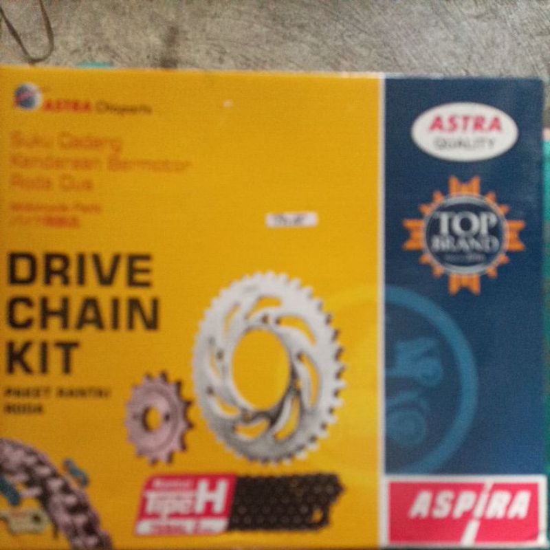 Paket Rantai Roda/Gear Set CB150R StreetFire K15