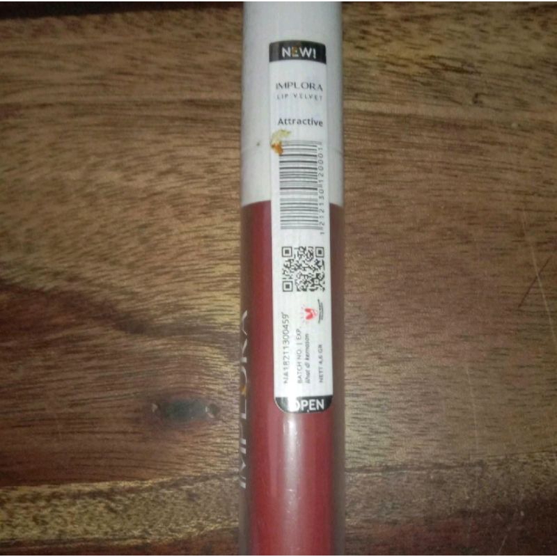 Implora Honest Lip Velvet Cream 4.6gr, Implora Fearless Lip Velvet Cream 4.6gr, Implora Attractive L