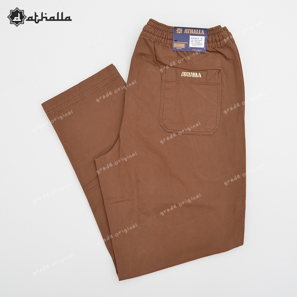 Celana Sirwal Pria Dewasa Jumbo Cingkrang Sholat Syari Muslim Premium Panjang 7/8 Kerja Kantor Santa