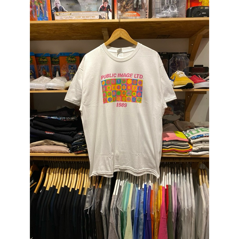 PUBLIC IMAGE LTD - 1989 TOUR TSHIRT WHITE
