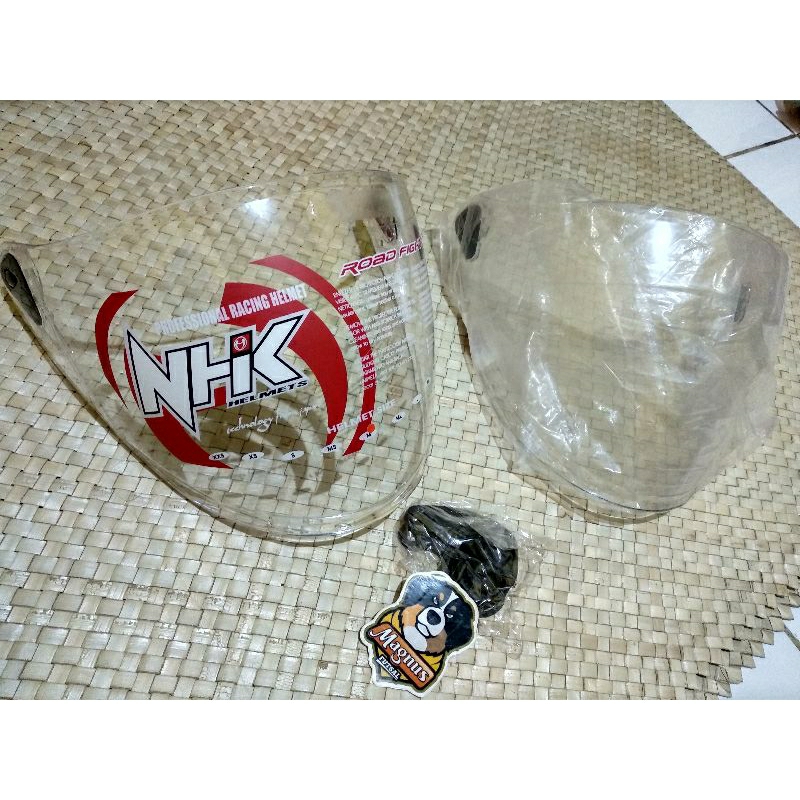 Visor NHK R6 Clear Visor Bening NHK R6 Copotan Original