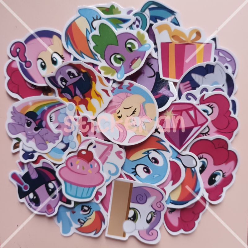 

Sticker My Little Pony 36 pcs for Planner/ Scrapbook/ BuJo/ Journal/ DIY