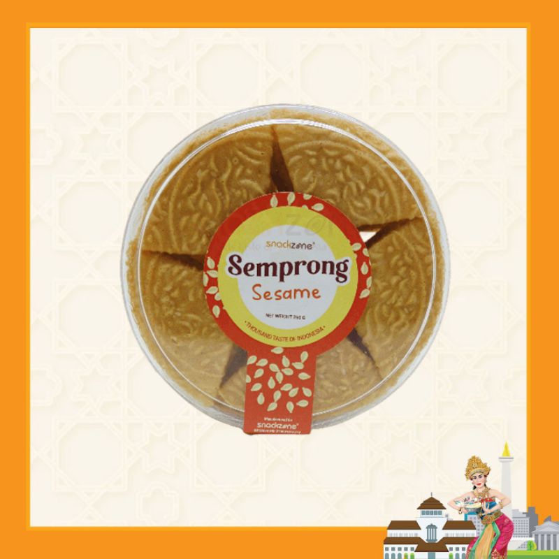 

Kue Semprong Sesame/ Kue Semprong Wijen