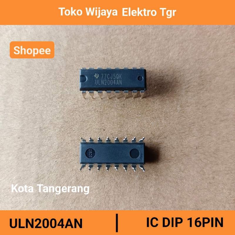 Mesin Las Sparepart | ULN2004AN IC Dip 16 Pin