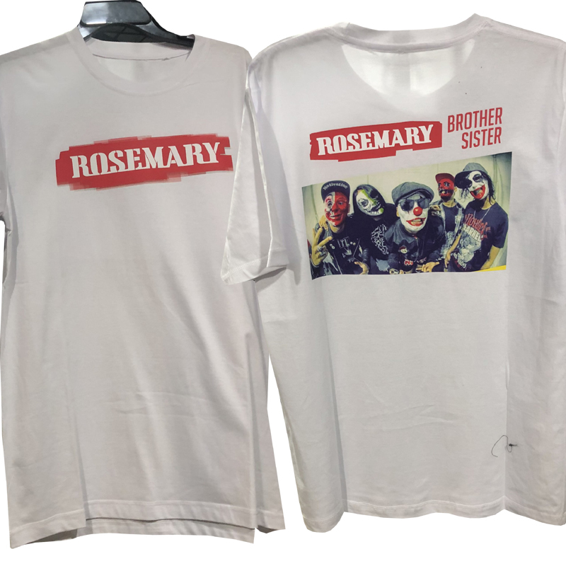 Kaos Band Rosemary Brother Sister Tshirt Bahan Katun Kombed 30s