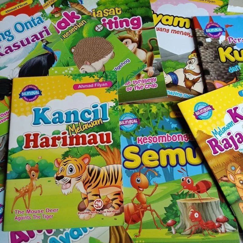 Buku Cerita bergambar / Buku cerita anak bergambar 1 PCS