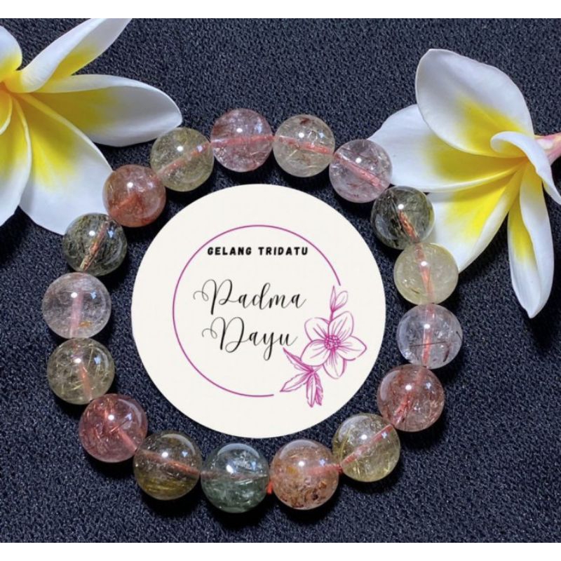 gelang batu rambut sedana asli semua elemen