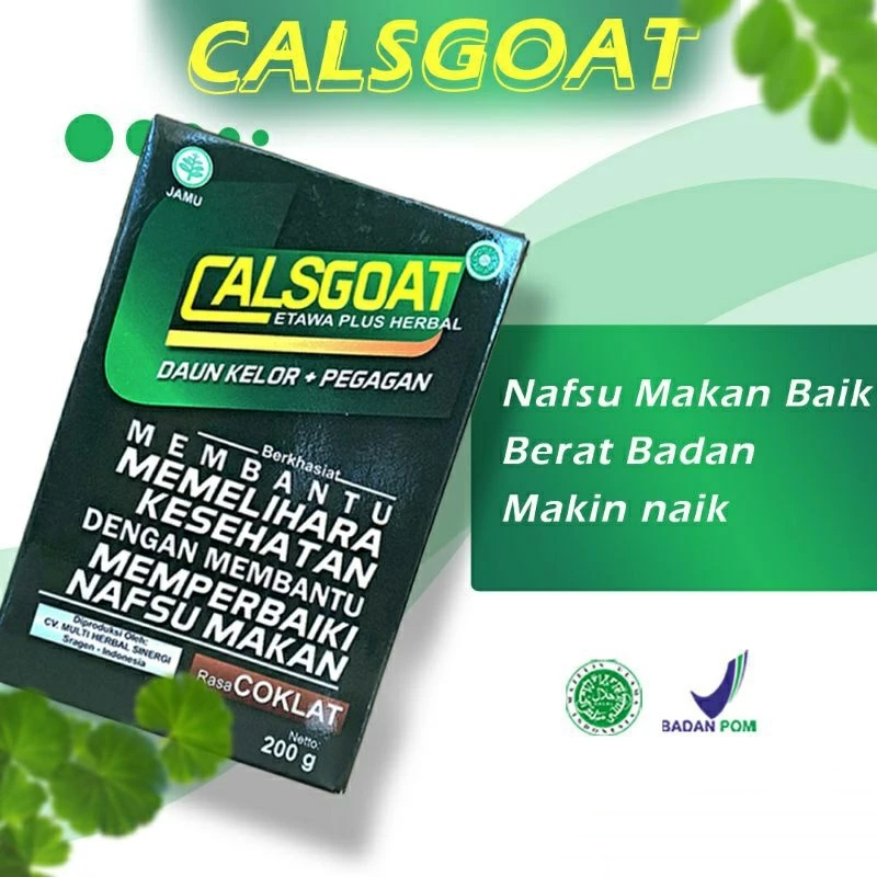 

CALSGOAT Etawa Plus Herbal Susu Penambah Nafsu Makan