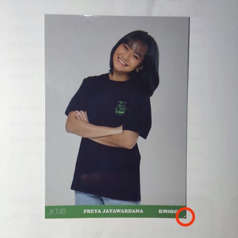 Photopack Erigo x JKT48 Vol. 3 Freya