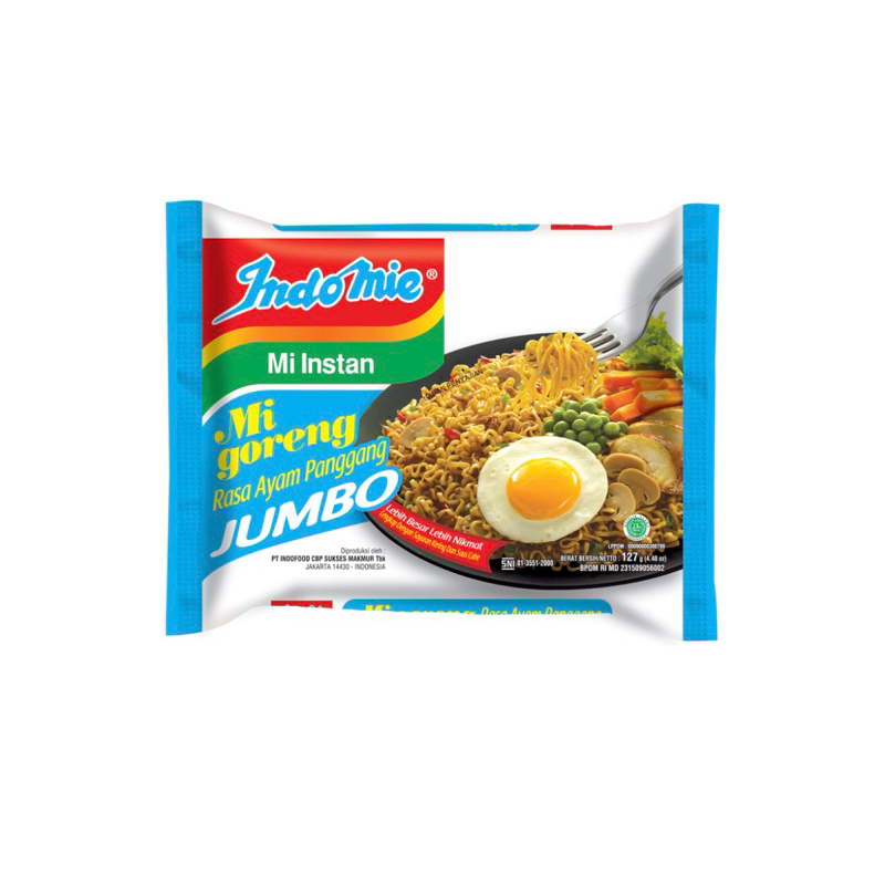 

Indomie Mie Goreng JUMBO Ayam Panggang 127gr