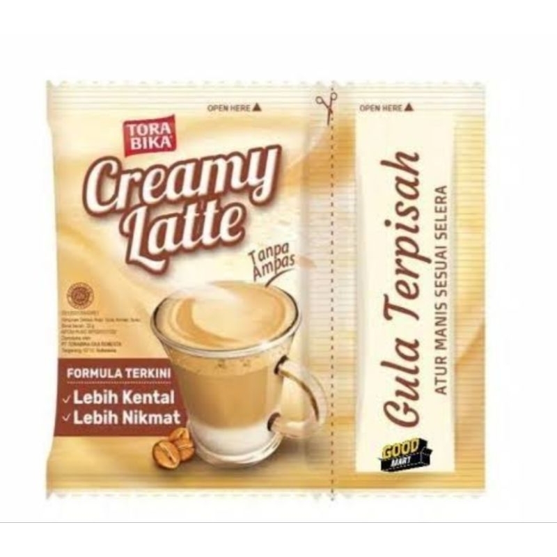 

TORABIKA CREAMY LATTE 1 RENCENG