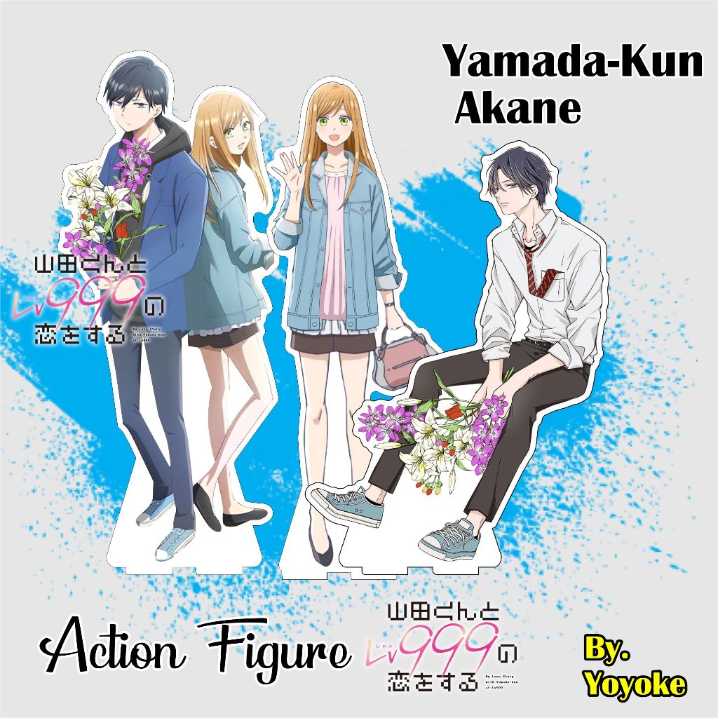 Action Figure Acrylic Yamada-kun to Lv999 no Koi wo Suru