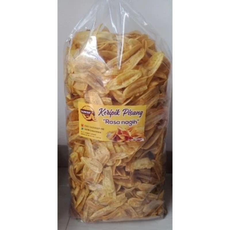 

500GR KERIPIK PISANG GEPOK RAJA NANGKA ORIGINAL