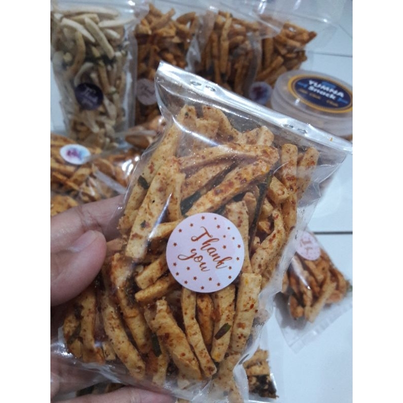 

Stik otak otak kemasan mini/kemasan dua ribuan/otakotakpedasdaunjeruk